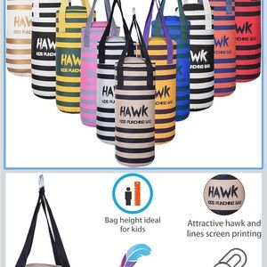 Hawk Kids Punching Bag - Multicolor Stripes